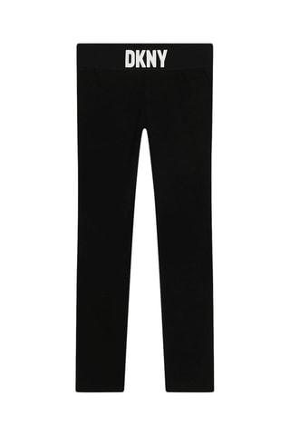 Leggings de algodón orgánico - Negro - DKNY