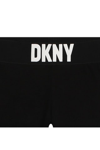 Leggings de algodón orgánico - Negro - DKNY