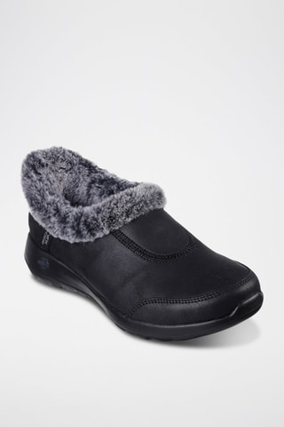 Mules fourrées - Noir