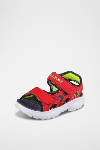Sandales - Rouge et noir