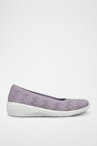 Ballerines compensées Arya - Mauve