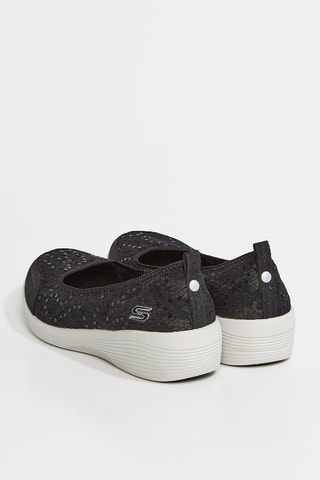 Ballerines en dentelle Arya - Noir