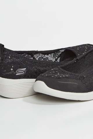 Ballerines en dentelle Arya - Noir