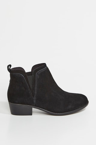Bottines en nubuck Texas - Noir