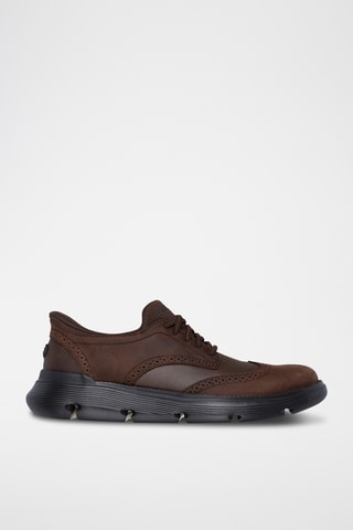 Baskets en nubuck Sully Garza - Marron foncé