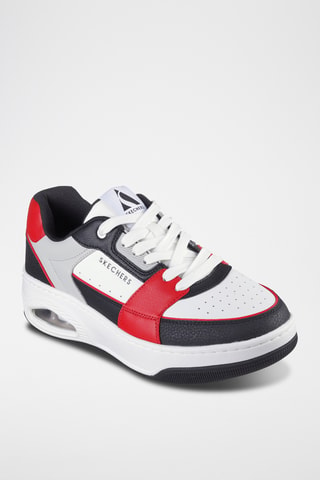 Baskets en cuir Uno Court - Blanc