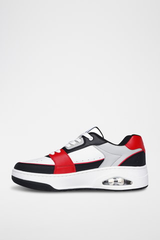Baskets en cuir Uno Court - Blanc