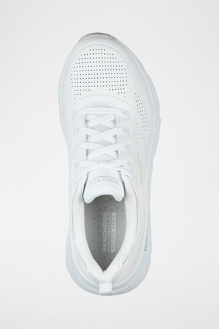 Baskets compensées en cuir - Blanc