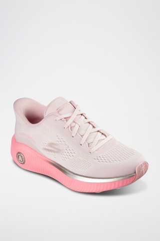 Baskets compensées - Rose