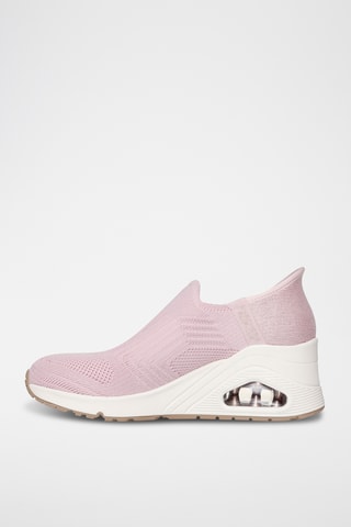 Slip-on compensés - Rose