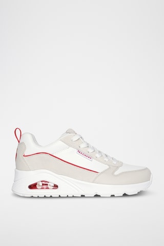 Baskets - Blanc et rouge