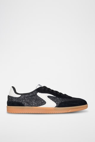 Baskets en cuir - Noir