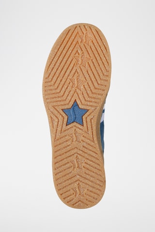Baskets en cuir - Bleu