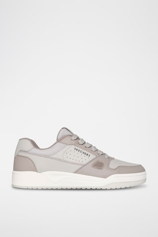 Baskets en cuir - Gris