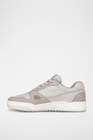 Baskets en cuir - Gris