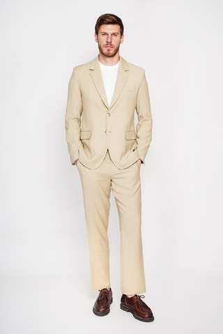 Veste en lin - Camel