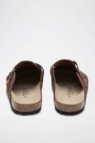 Sabots en cuir - Marron