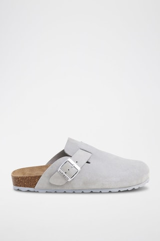 Sabots en nubuck - Gris
