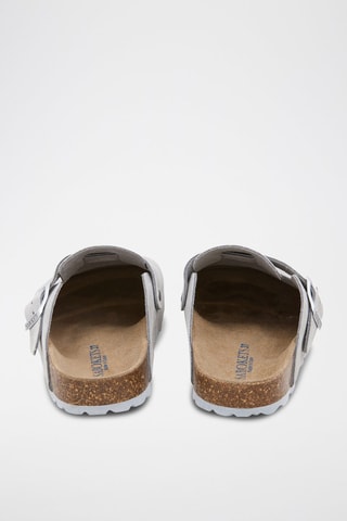 Sabots en nubuck - Gris