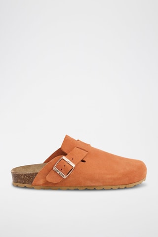 Sabots en nubuck - Orange