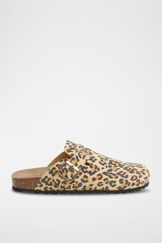 Sabots en cuir - Marron