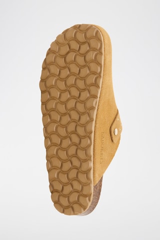 Sabots en nubuck - Marron