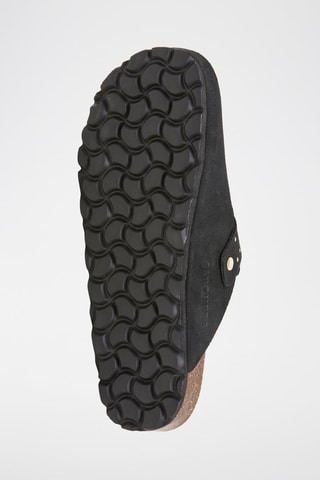 Sabots en nubuck - Noir