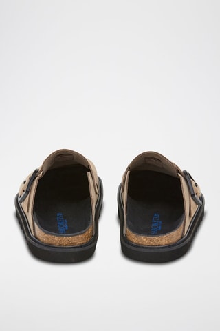 Sabots en nubuck - Marron