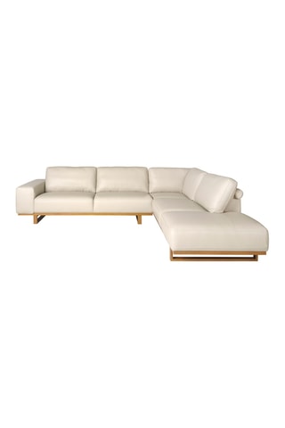 Divano angolare destro - Beige