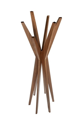 Attaccapanni - Neutro - Struttura in noce - 190 x 50 x 50 cm