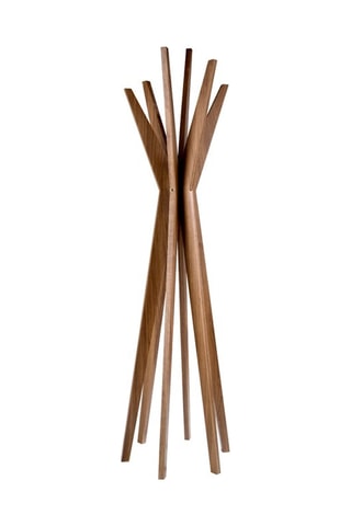 Attaccapanni - Neutro - Struttura in noce - 190 x 50 x 50 cm