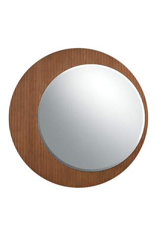 Specchio in noce - 110 x 3 x 110 cm - Neutro