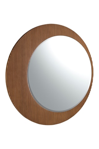 Specchio in noce - 110 x 3 x 110 cm - Neutro