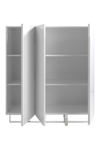 Credenza 3 ante - Bianco - 120 x 42 x 135 cm