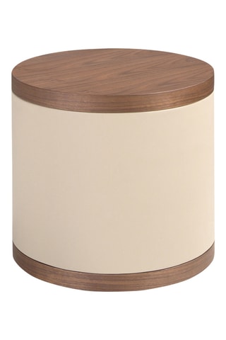 Comodino 2 cassetti in legno - 50 x 46 x 50 cm
