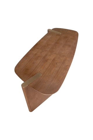 Scrivania in noce - 180 x 80 x 75 cm
