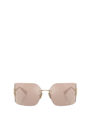 Gafas de sol mujer - Categoría 3 - Miu Miu - Dorado