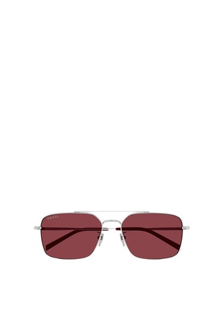 Gafas de sol hombre - Categoría 3 - Gucci - Plateado