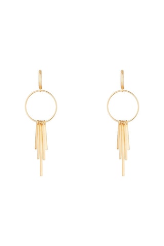 Boucles d'oreilles Voilage - Or jaune