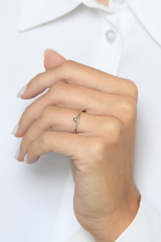 Bague Grima Or blanc