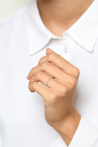 Bague Fil amoureux Or jaune