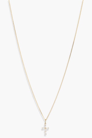 Pendentif Croix lumière - 
Or jaune