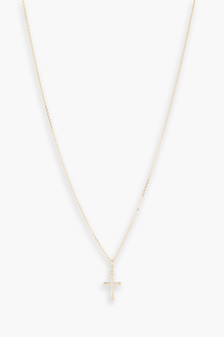  Pendentif Croix honneteté - Or jaune 