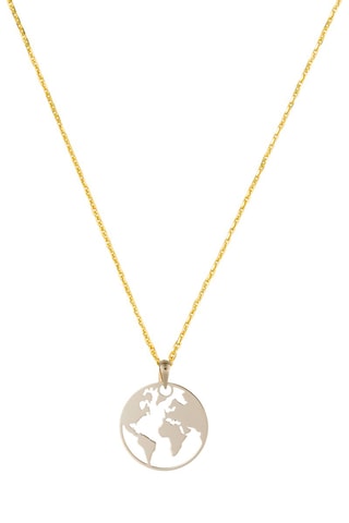 Pendentif Terre - Or jaune