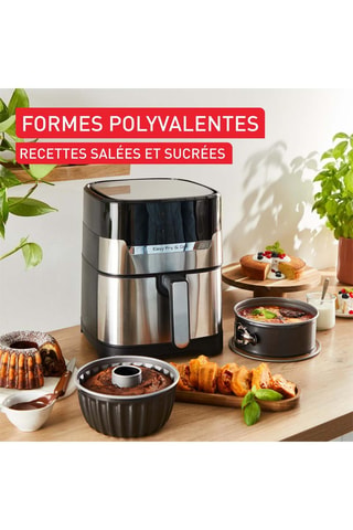2 moules pour friteuse à air - 16/18 cm