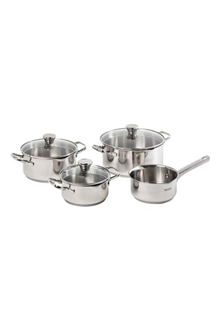 Batterie de cuisine en acier inoxydable Duetto - 7 pièces