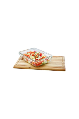 3 boîtes de conservation rectangulaires en verre Masterseal Fresh - 45 cl