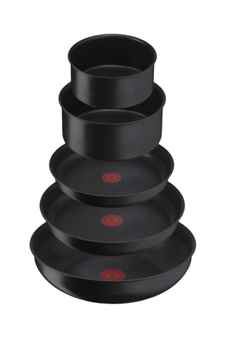 Batterie de cuisine Ingenio Darkstone - 7 pièces