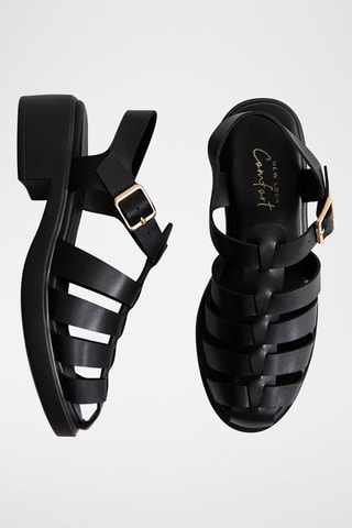 Sandali con tacco - Nero