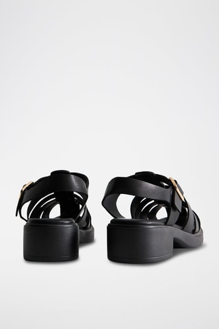 Sandali con tacco - Nero